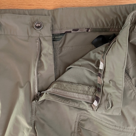 Free Soldier Cargo Hiking Tactical Pants Mens 36X34 Tan - Picture 8 of 11